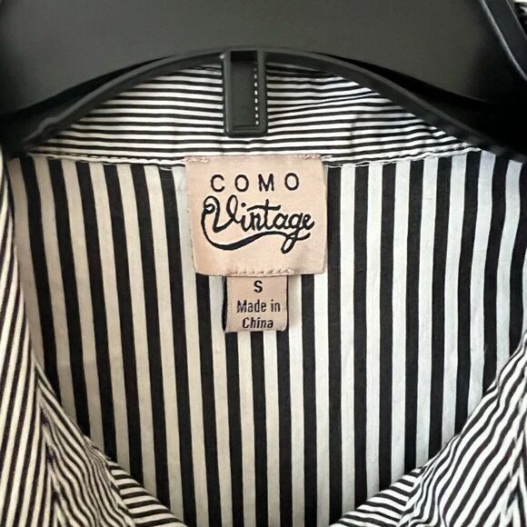 Comp Vintage botton down striped shirt S - Picture 7 of 7